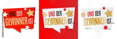 Und der Gewinner ist...