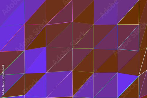 Abstrakter Low-Poly-Hintergrund aus Dreiecken