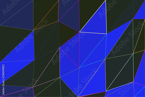 Abstrakter Low-Poly-Hintergrund aus Dreiecken