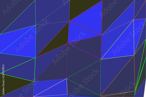 Abstrakter Low-Poly-Hintergrund aus Dreiecken