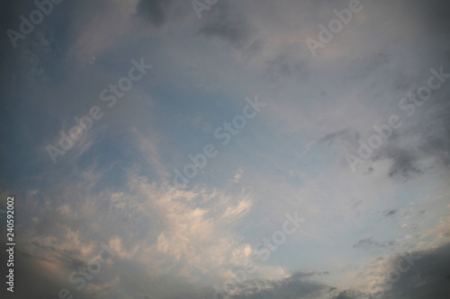 Abstract clouds and sky in space. The best views of the heavens the natural pictures of the beautiful clouds. Background blue views of nature images.