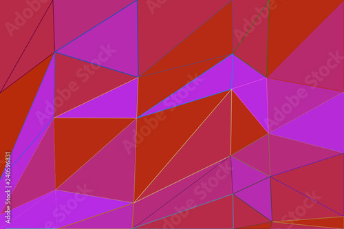 Abstrakter Low-Poly-Hintergrund aus Dreiecken