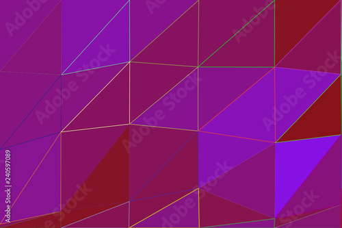 Abstrakter Low-Poly-Hintergrund aus Dreiecken