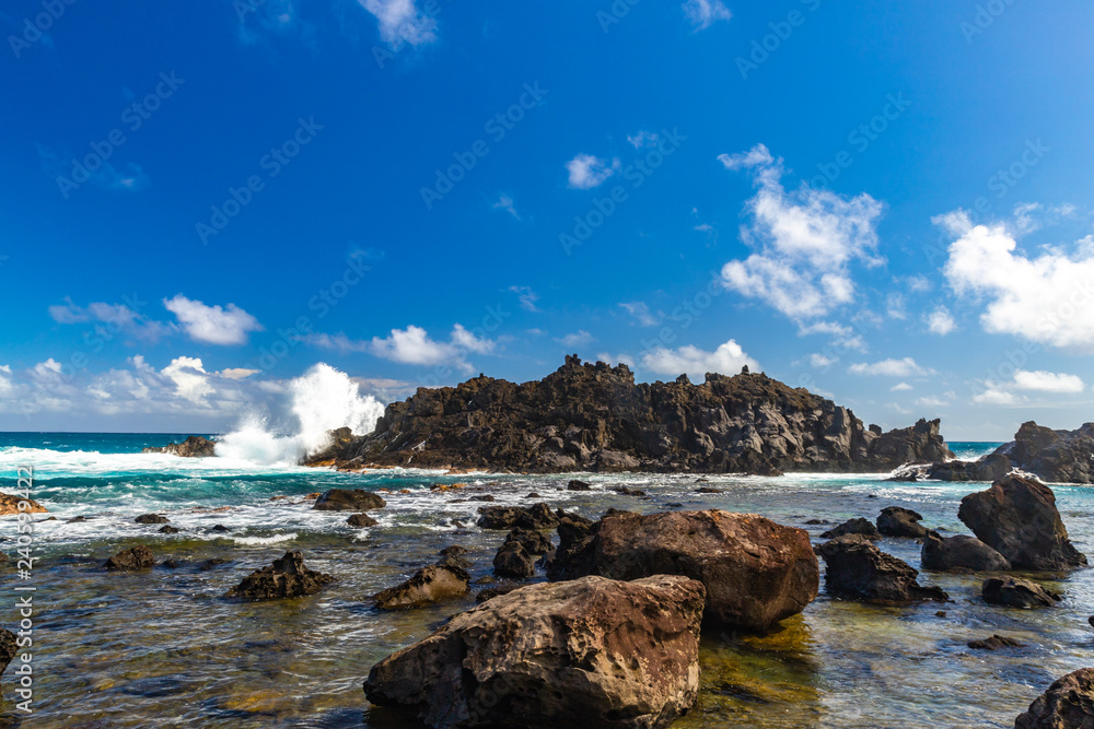Saint Vincent and the Grenadines, Owia salt ponds Saint Vincent and the Grenadines, Owia salt ponds