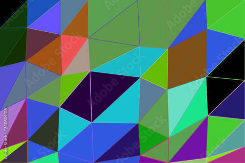Abstrakter Low-Poly-Hintergrund aus Dreiecken