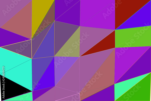 Abstrakter Low-Poly-Hintergrund aus Dreiecken