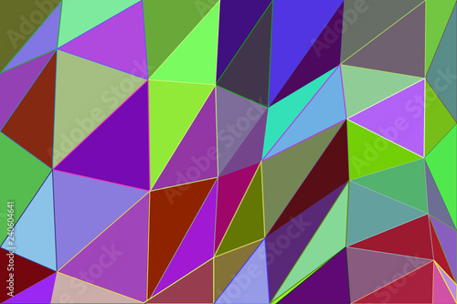 Abstrakter Low-Poly-Hintergrund aus Dreiecken