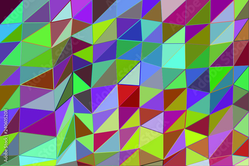 Abstrakter Low-Poly-Hintergrund aus Dreiecken