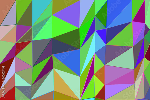 Abstrakter Low-Poly-Hintergrund aus Dreiecken