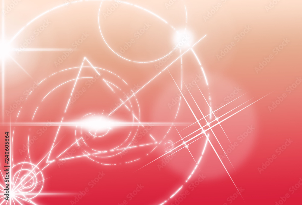 abstract background with stars and stripes