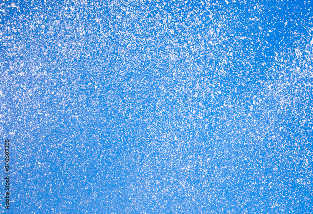 Splashes of water against the blue sky Splashes of water against the blue sky
