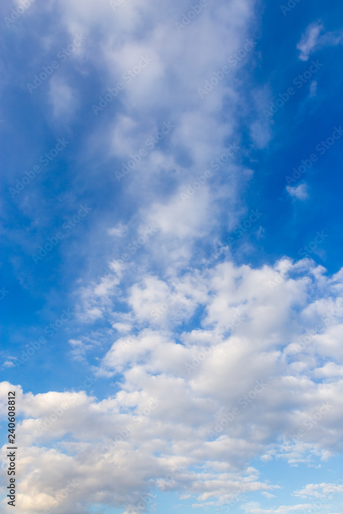 Clouds against blue sky as abstract background Clouds against blue sky as abstract background