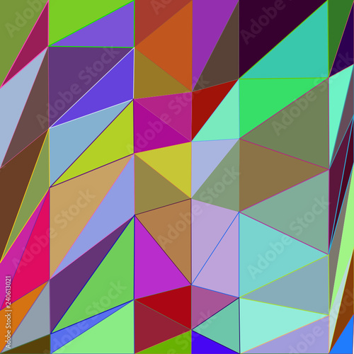 Abstrakter Low-Poly-Hintergrund aus Dreiecken