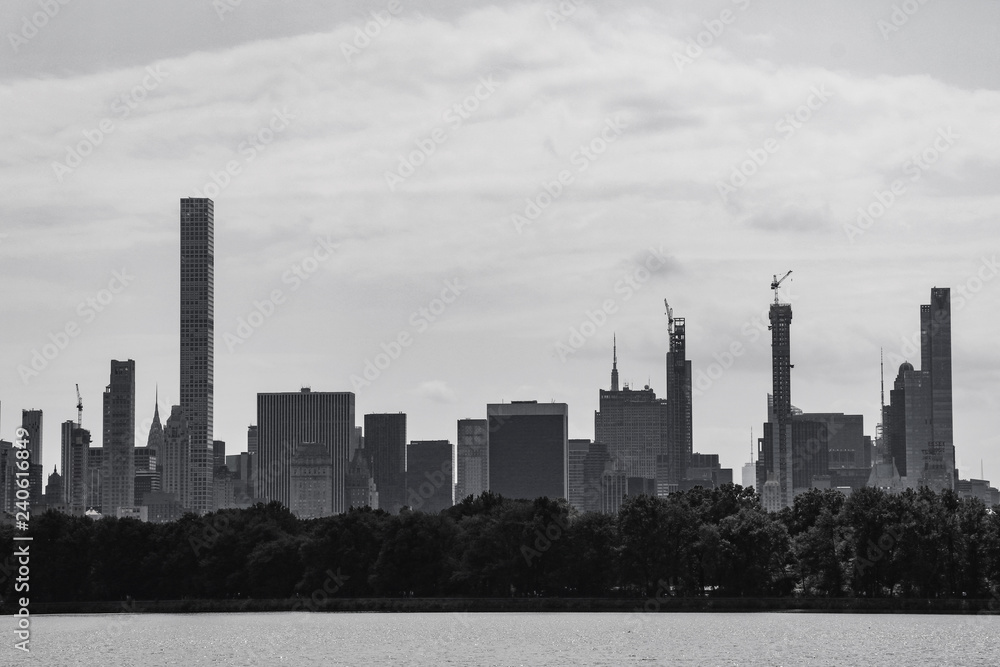 New York City. View of Manhattan from Central Park. New York City. View of Manhattan from Central Park.