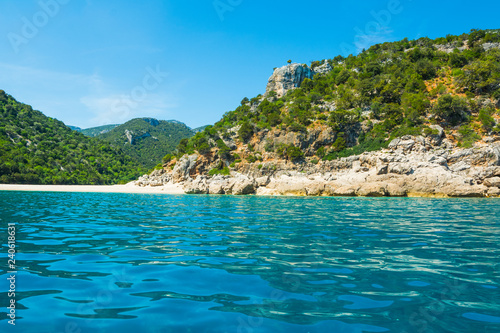 Beautiful shore in east Sardinia