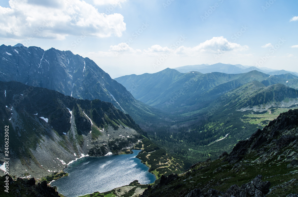 view from Szpiglasowy Wierch view from Szpiglasowy Wierch