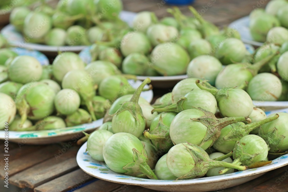 eggplant at street food eggplant at street food