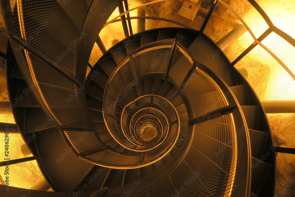 Obraz premium Wendeltreppe