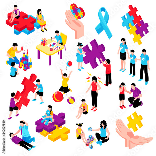Autism Isometric Set