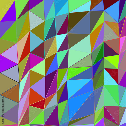 Abstrakter Low-Poly-Hintergrund aus Dreiecken