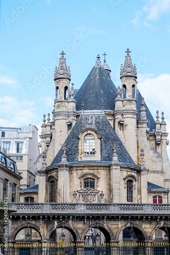 Medieval castle in the center of Paris