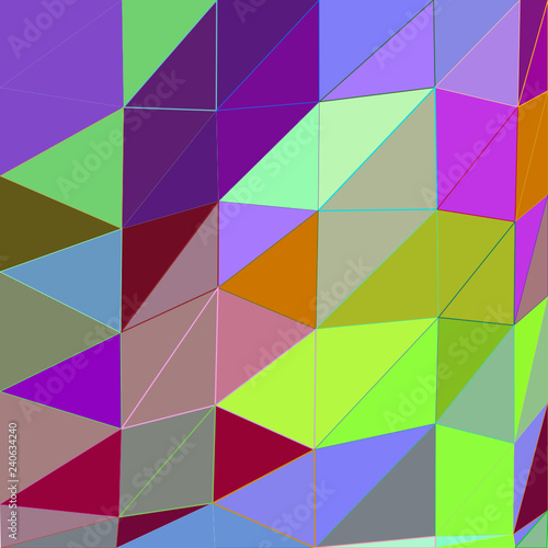Abstrakter Low-Poly-Hintergrund aus Dreiecken