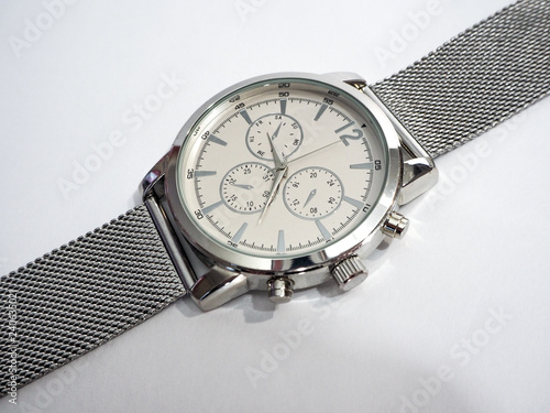 Silver Wrist Watch