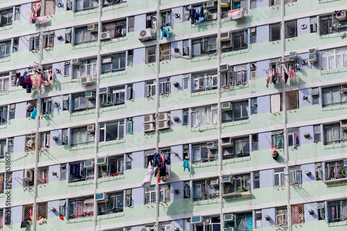 Residential buildings in Hong Kong