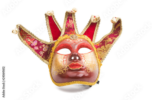 carnival mask isolated