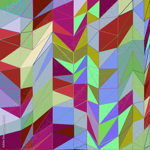 Abstrakter Low-Poly-Hintergrund aus Dreiecken