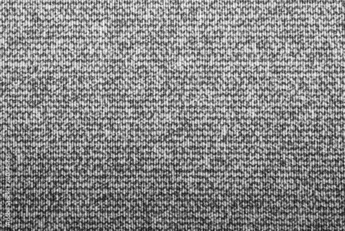 Grey woolen fabric texture.Gray woolen background.