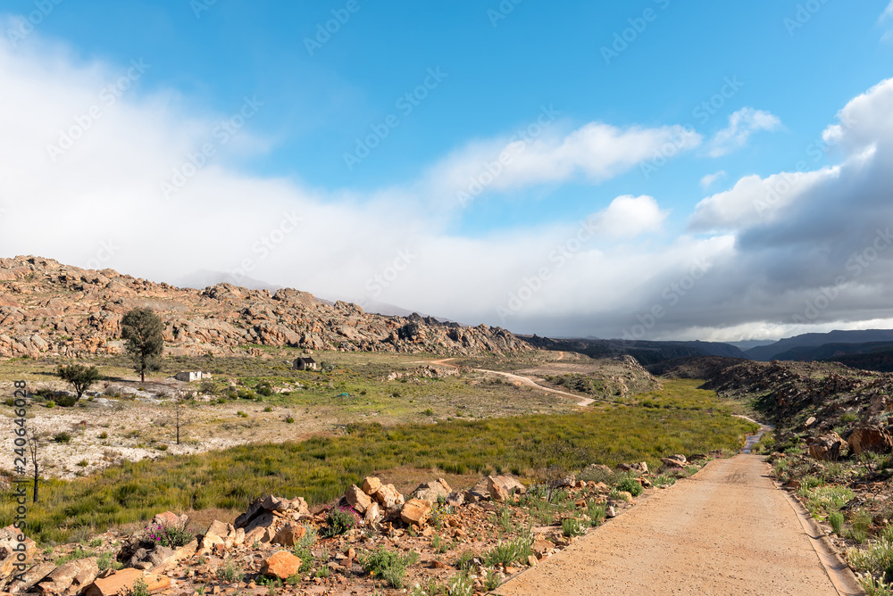 Road between  Matjiesrivier and Wupperthal in the Cederberg Mountains