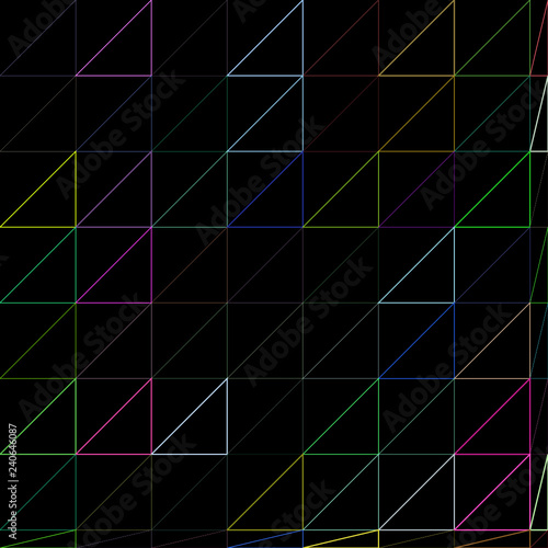 Abstrakter Low-Poly-Hintergrund aus Dreiecken