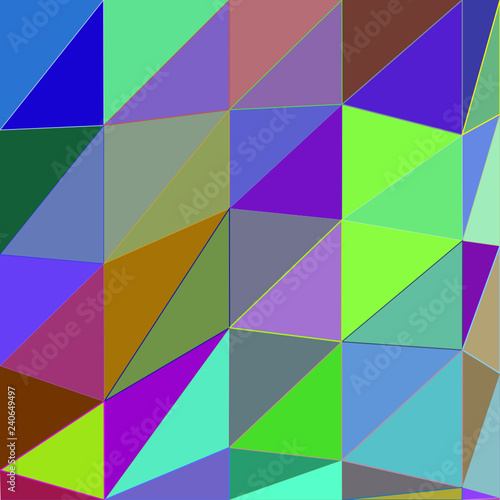 Abstrakter Low-Poly-Hintergrund aus Dreiecken