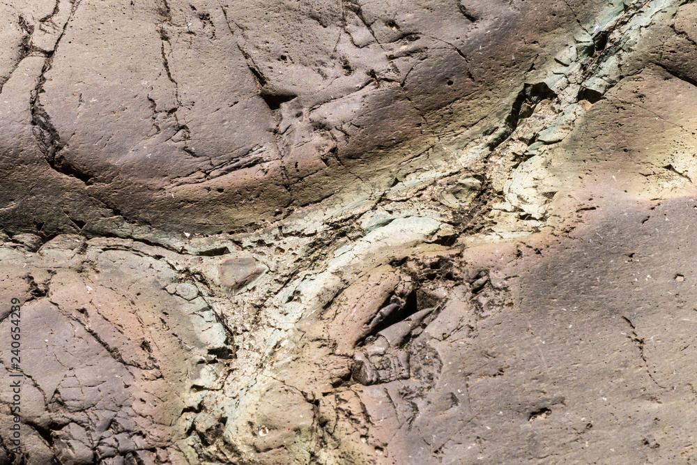 Gestein auf La Palma - Detailaufnahme Gestein auf La Palma - Detailaufnahme