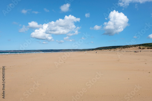 Fototapeta Naklejka Na Ścianę i Meble -  Seascape near Biville in Normady. Manche, Cotentin Cap de la Hague, France