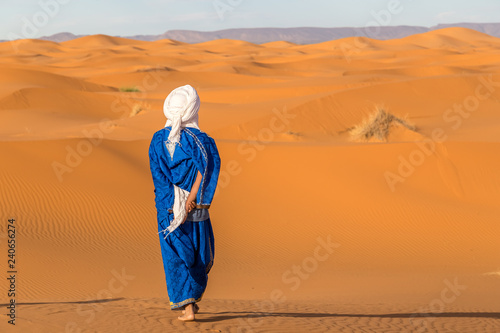 Berber in Erg Chebbi desert