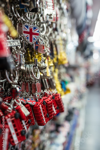 porte-clefs souvenirs londrens