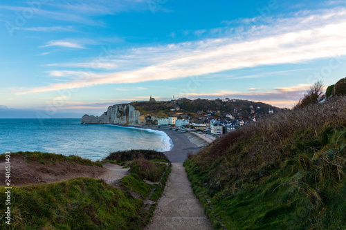 Etretat Normandie/Frankreich Alabaster Küste/Winter 2018