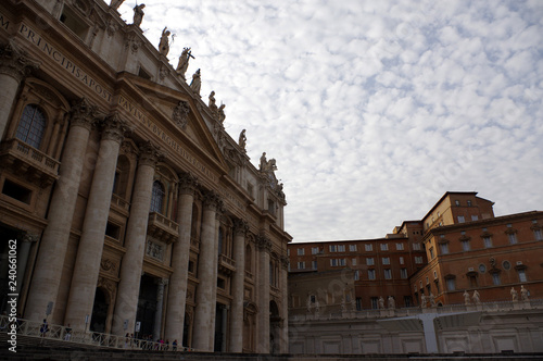 Tableau sur toile façade Vatican