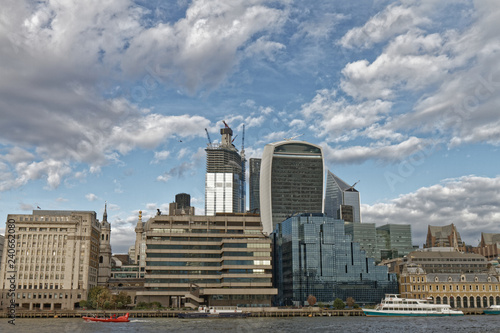 City of London business center - UK
