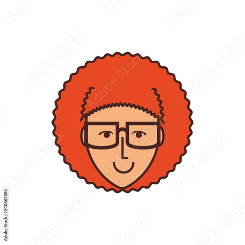 head of young woman avatar character © djvstock