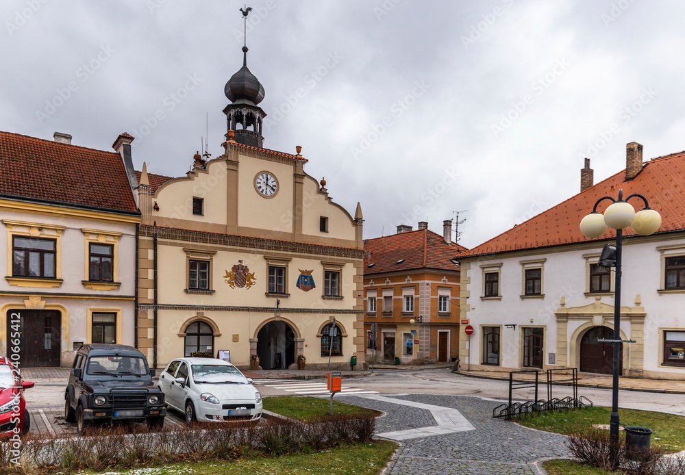 Nove Hrady in Czech Republic