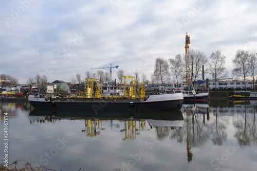 Ansicht Industriehafen Köln Mülheim