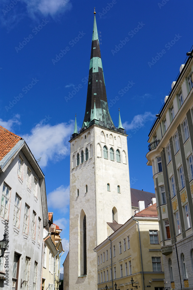 Obraz premium Nikolaikirche auf dem Domberg, Tallinn, Estland