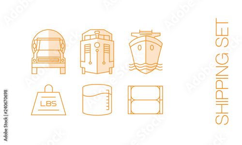 Shipping Icons