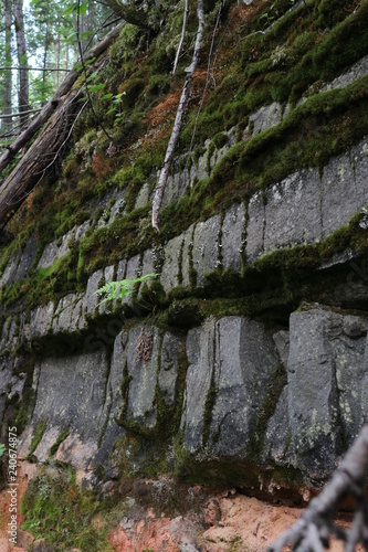 Stones wall