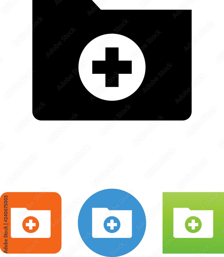Add Directory Icon - Illustration Add Directory Icon - Illustration