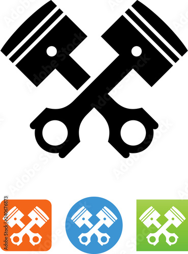 Automobile Pistons Icon