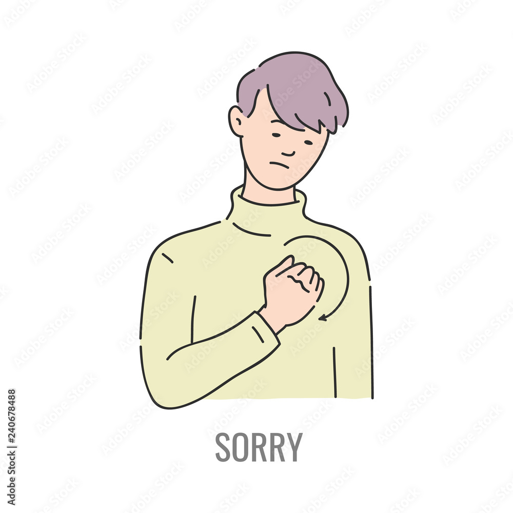 110+ Funny Im Sorry Drawing Stock Illustrations, Royalty-Free Vector  Graphics & Clip Art - iStock